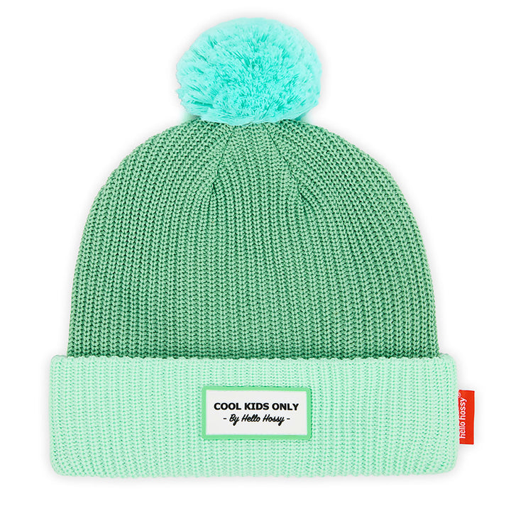 Bonnet Color Block Minty 9-18 mois - Cool kids Only - Hello Hossy
