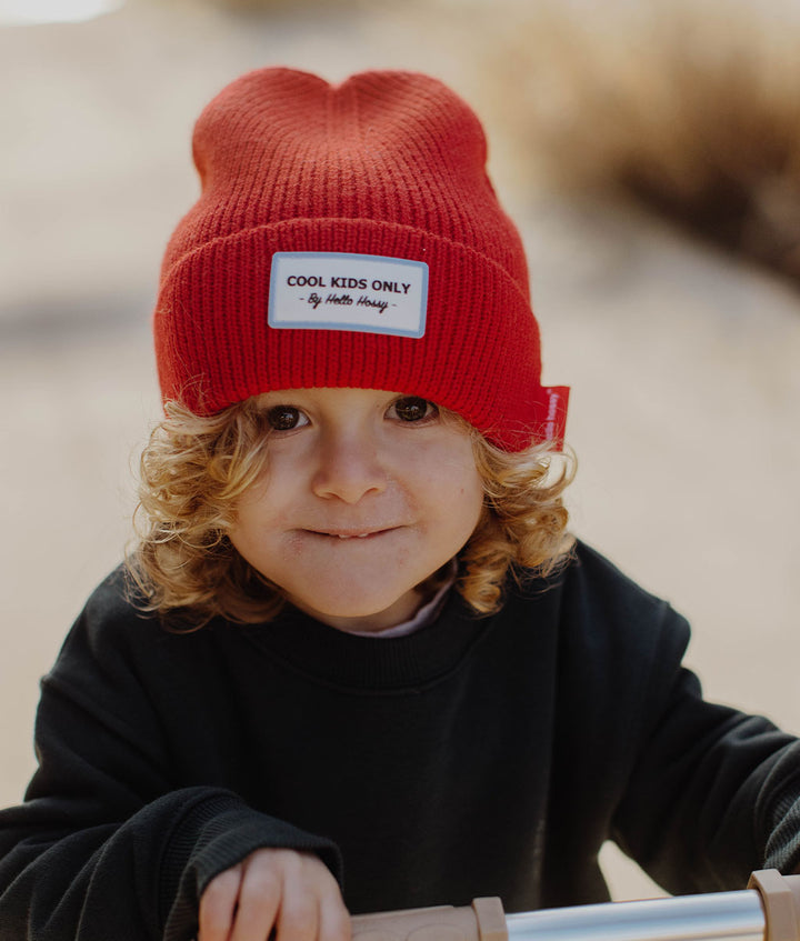 Bonnet Pop Red 2-5 ans - Cool kids Only - Hello Hossy
