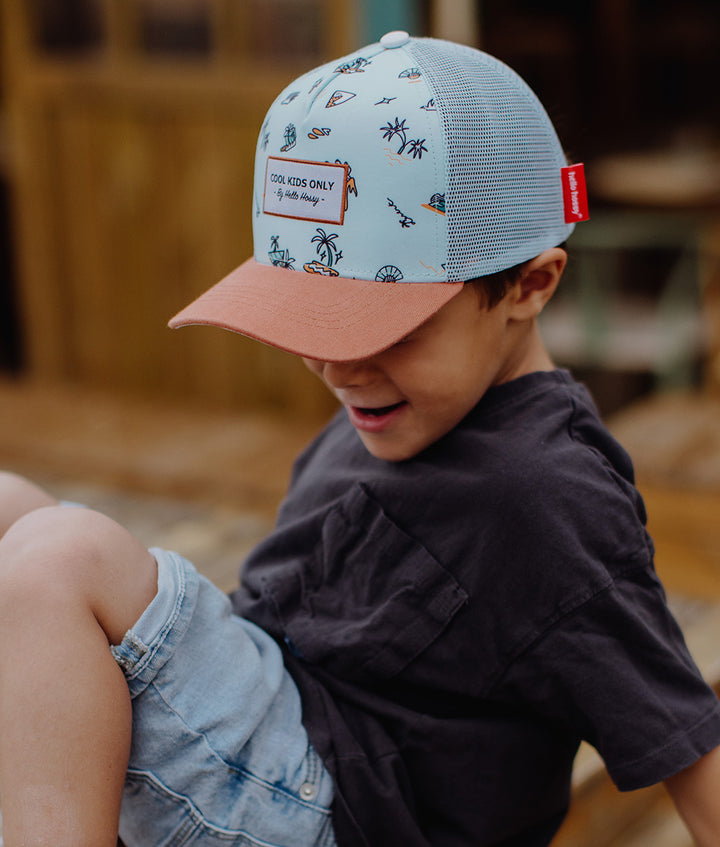 Casquette Blue Island 2-5 ans - Cool kids Only - Hello Hossy