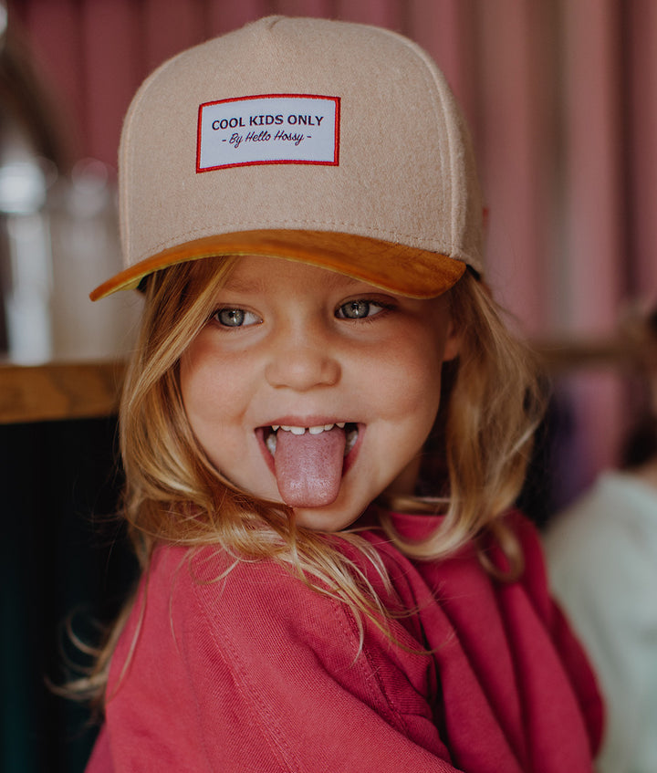 Casquette Melton Creamy 2-5 ans  - Cool kids Only - Hello Hossy