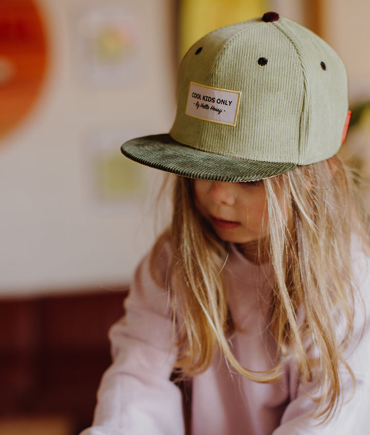 Casquette Sweet Green Duo + 6ans  - Cool kids Only - Hello Hossy