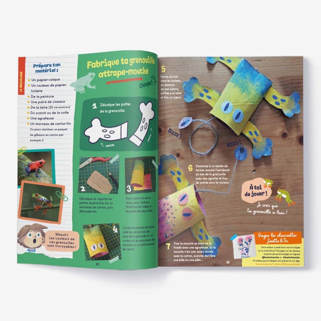 Le magazine enfants Costa Rica - Dès 4 ans - Les Mini Mondes