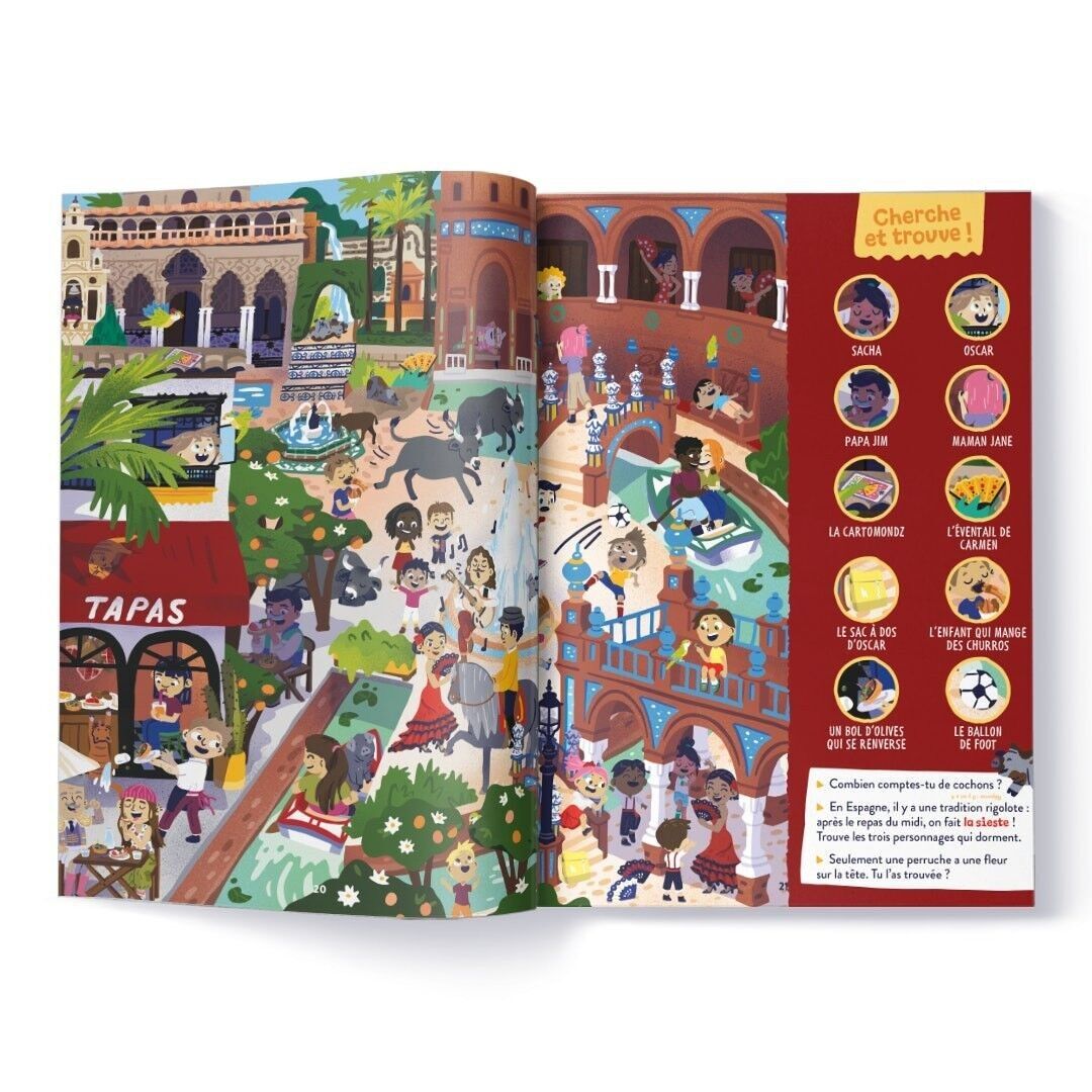 Le magazine enfants Espagne - Dès 4 ans - Les Mini Mondes