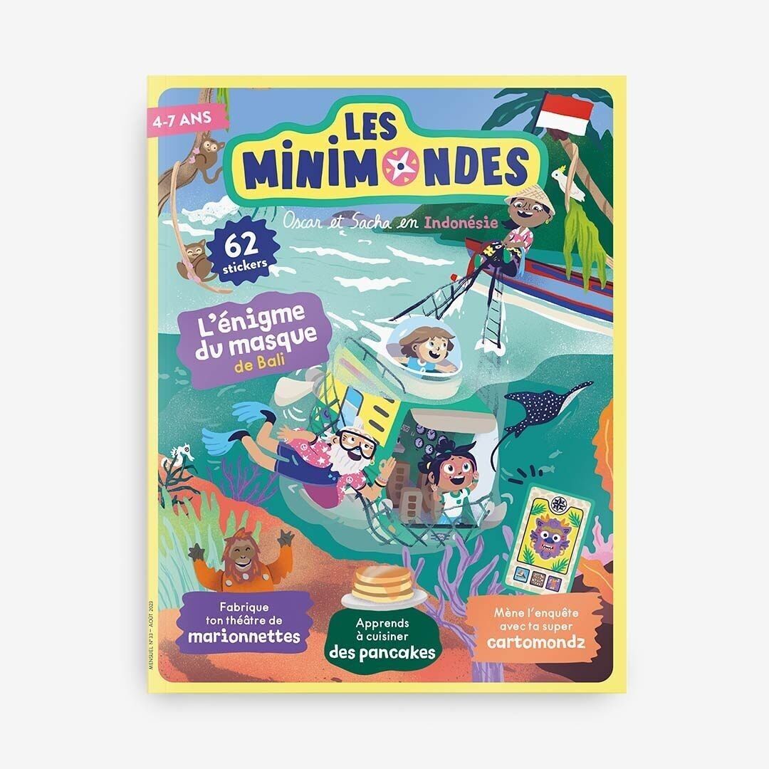 Le magazine enfants Indonésie – Dès 4 ans - Les Mini Mondes