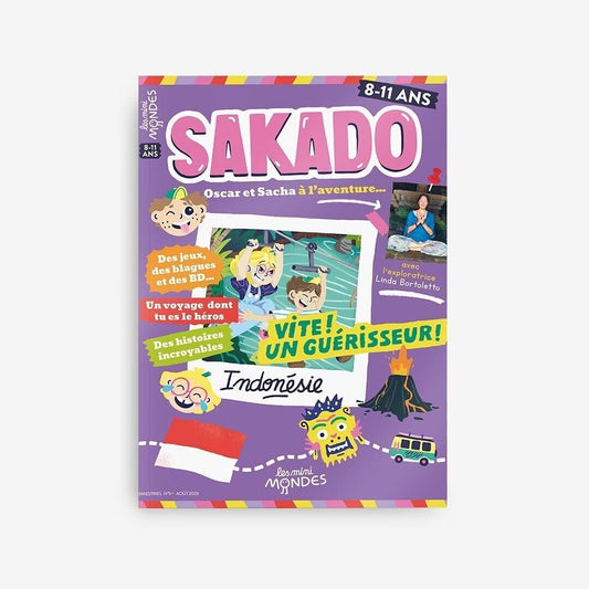 Le magazine enfants Sakado Indonésie  8-11 ans - Les Mini Mondes