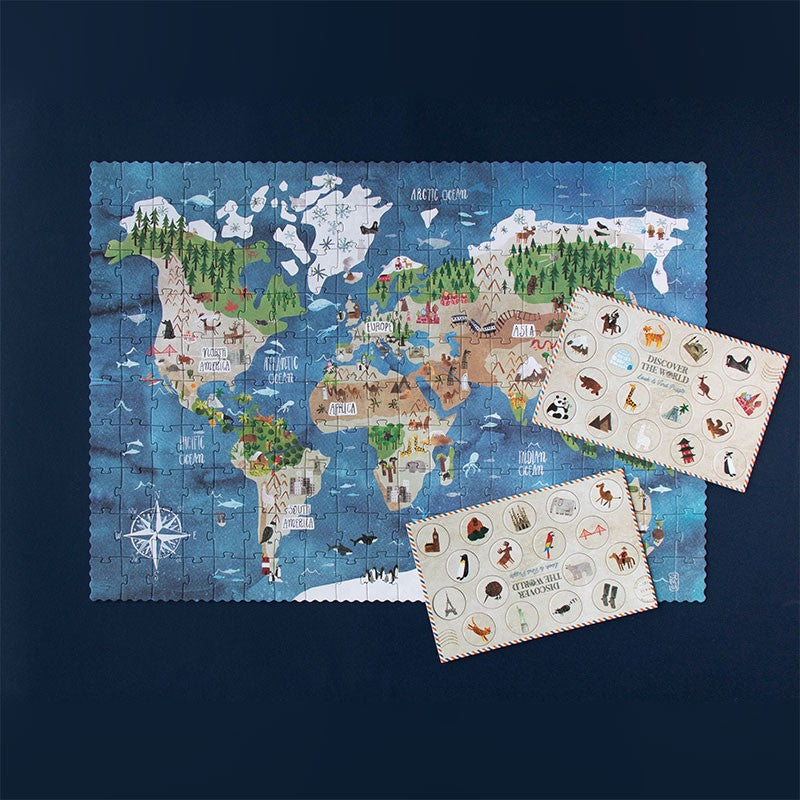 Puzzle Discover the World 200 pièces - Londji