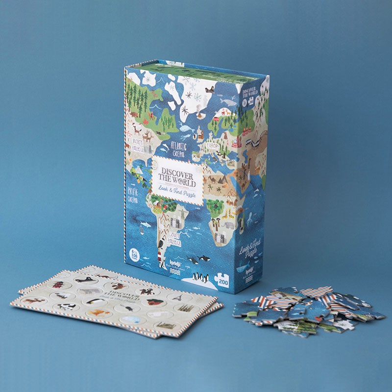 Puzzle Discover the World 200 pièces - Londji
