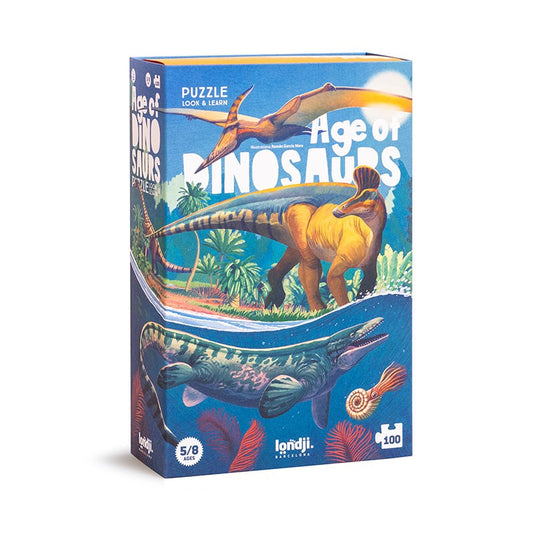Puzzle Age of Dinosaurs 100 pièces - Londji