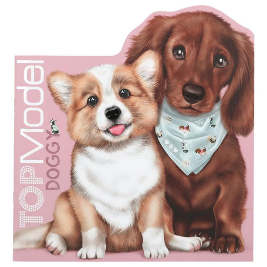 TOPModel Livre de coloriage Doggy figuratif KITTY and DOGGY - Depesche