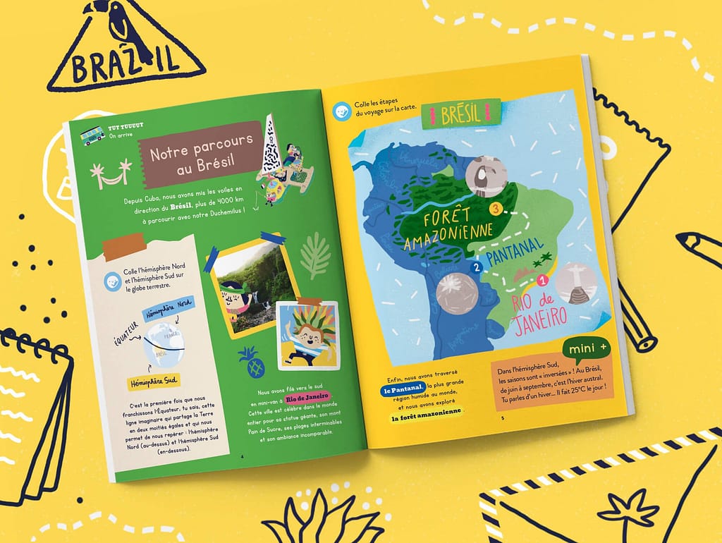 Le magazine enfants Brésil - Dès 4 ans - Les Mini Mondes