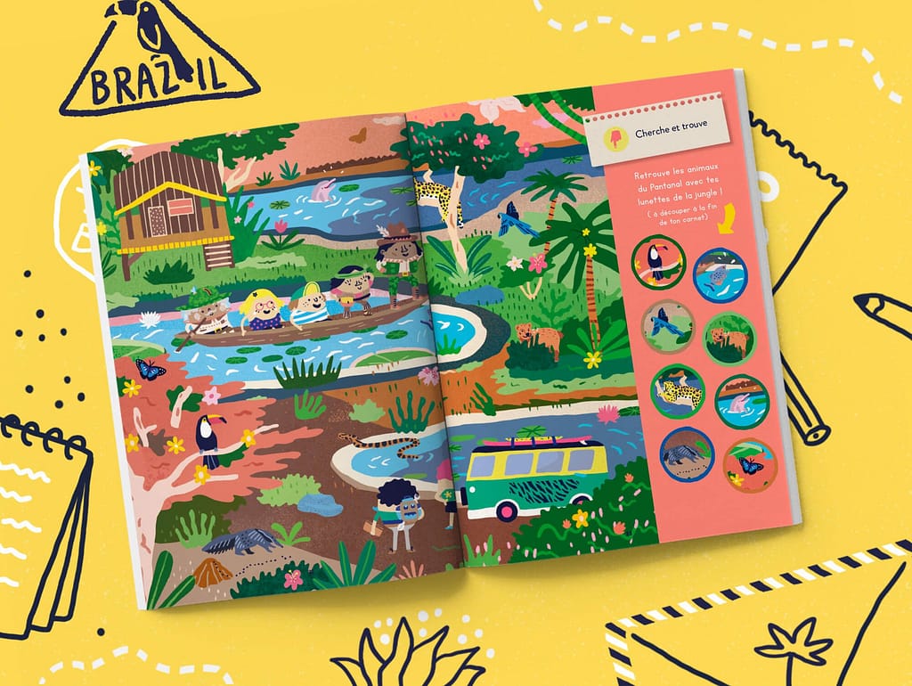 Le magazine enfants Brésil - Dès 4 ans - Les Mini Mondes