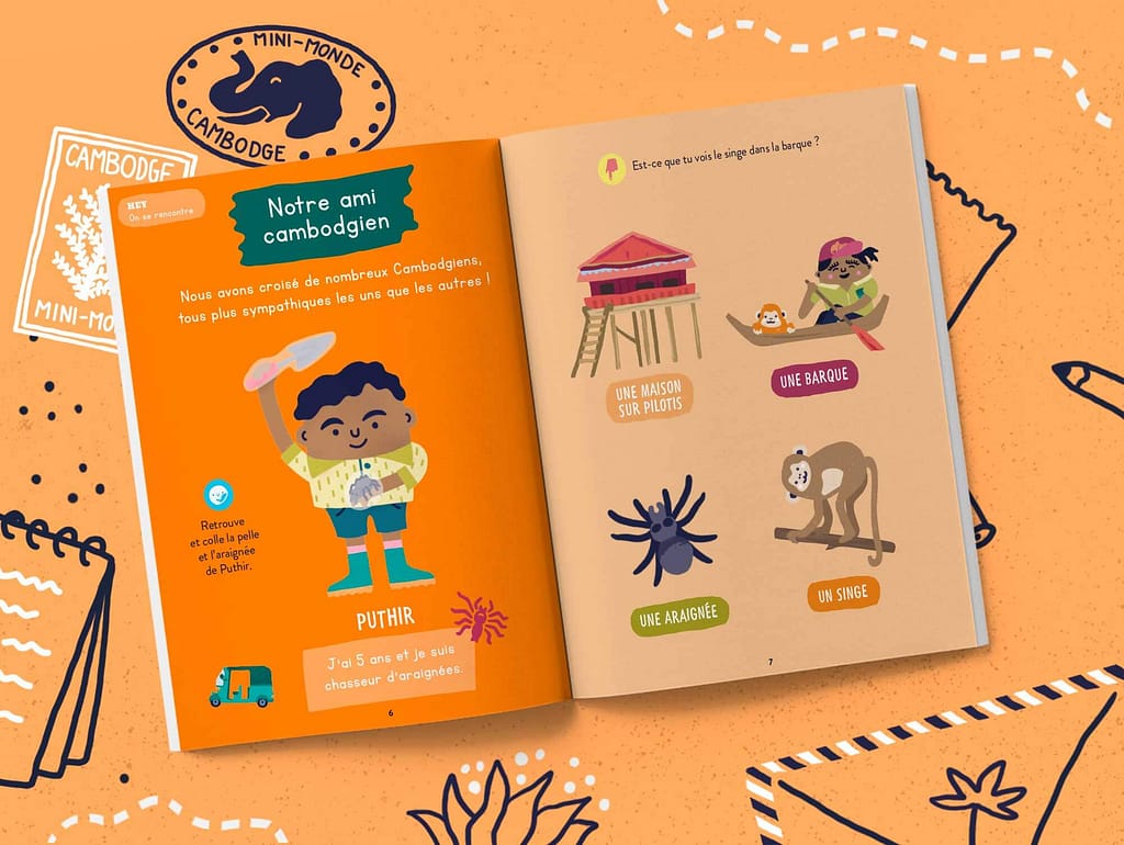 Le magazine enfants Cambodge - Dès 1 an - Les Mini Mondes