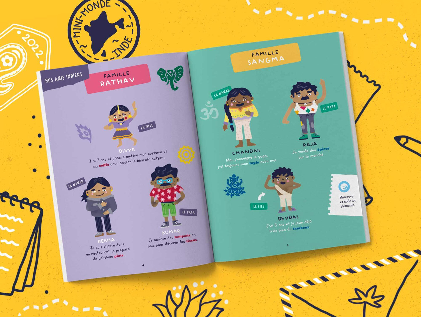 Le magazine enfants Inde - Dès 4 ans - Les Mini Mondes