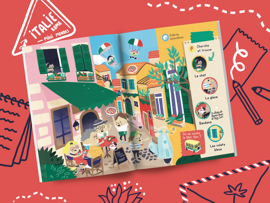Le magazine enfants Italie - Dès 2 ans - Les Mini Mondes