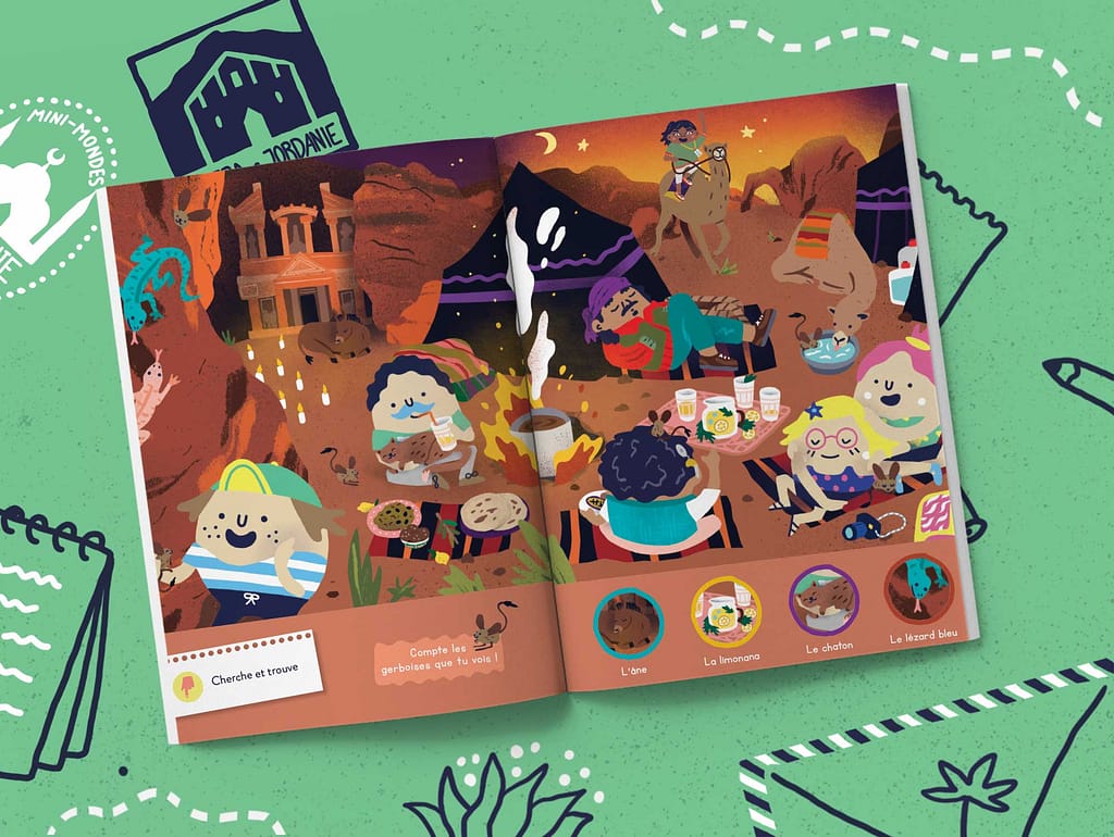 Le magazine enfants Jordanie – Dès 2 ans - Les Mini Mondes