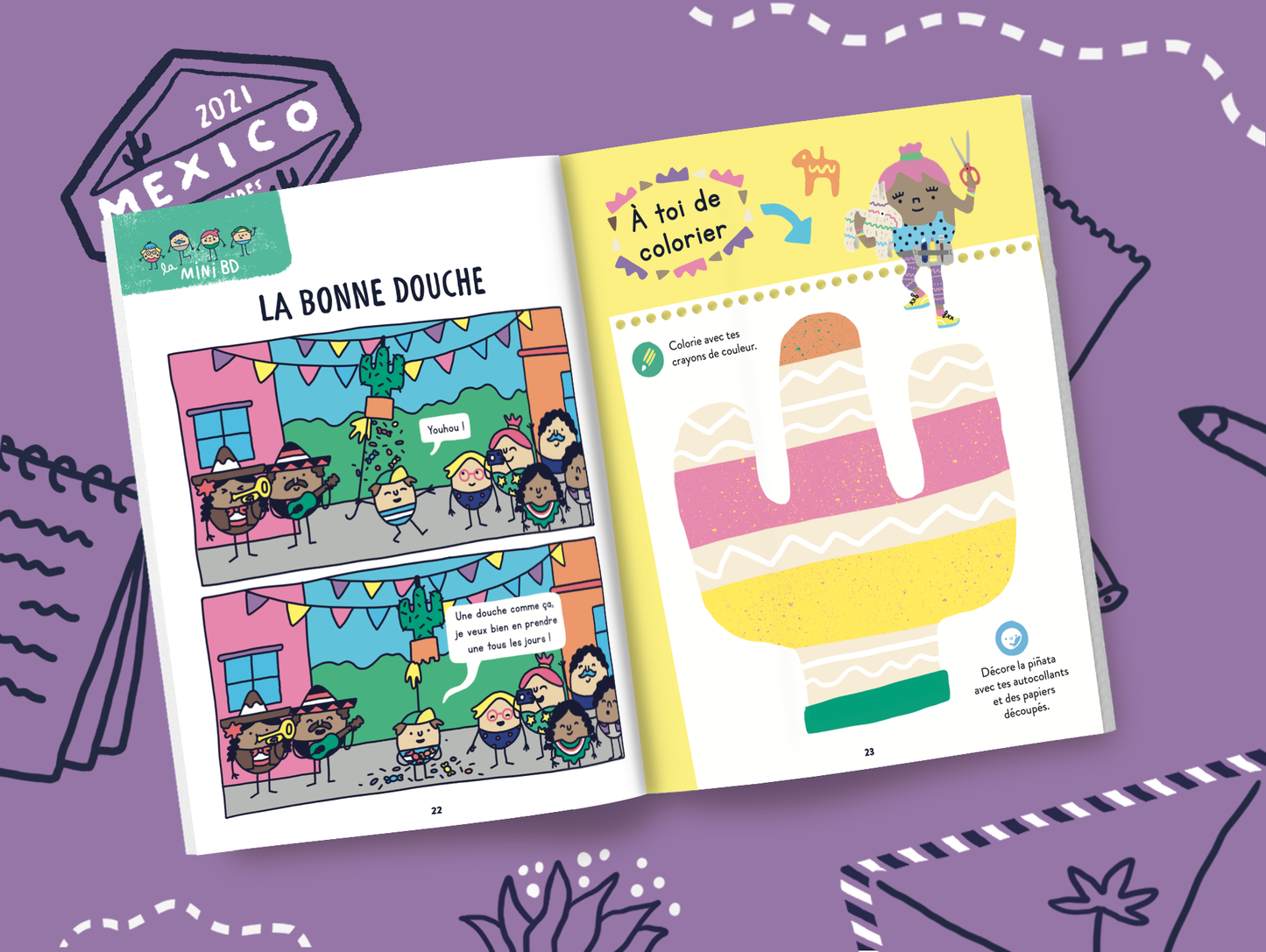 Le magazine enfants Mexique – Dès 2 ans - Les Mini Mondes