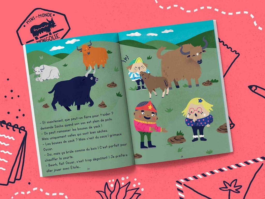 Le magazine enfants Mongolie - Dès 1 an - Les Mini Mondes