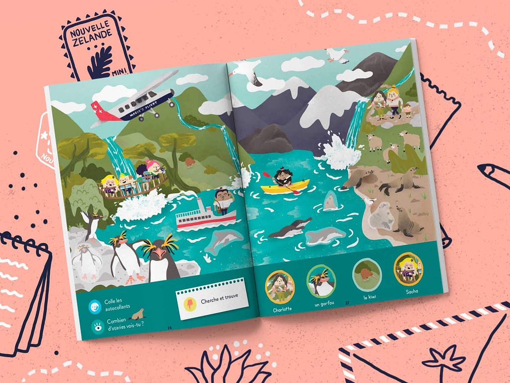 Le magazine enfants Nouvelle-Zélande – Dès 2 ans - Les Mini Mondes