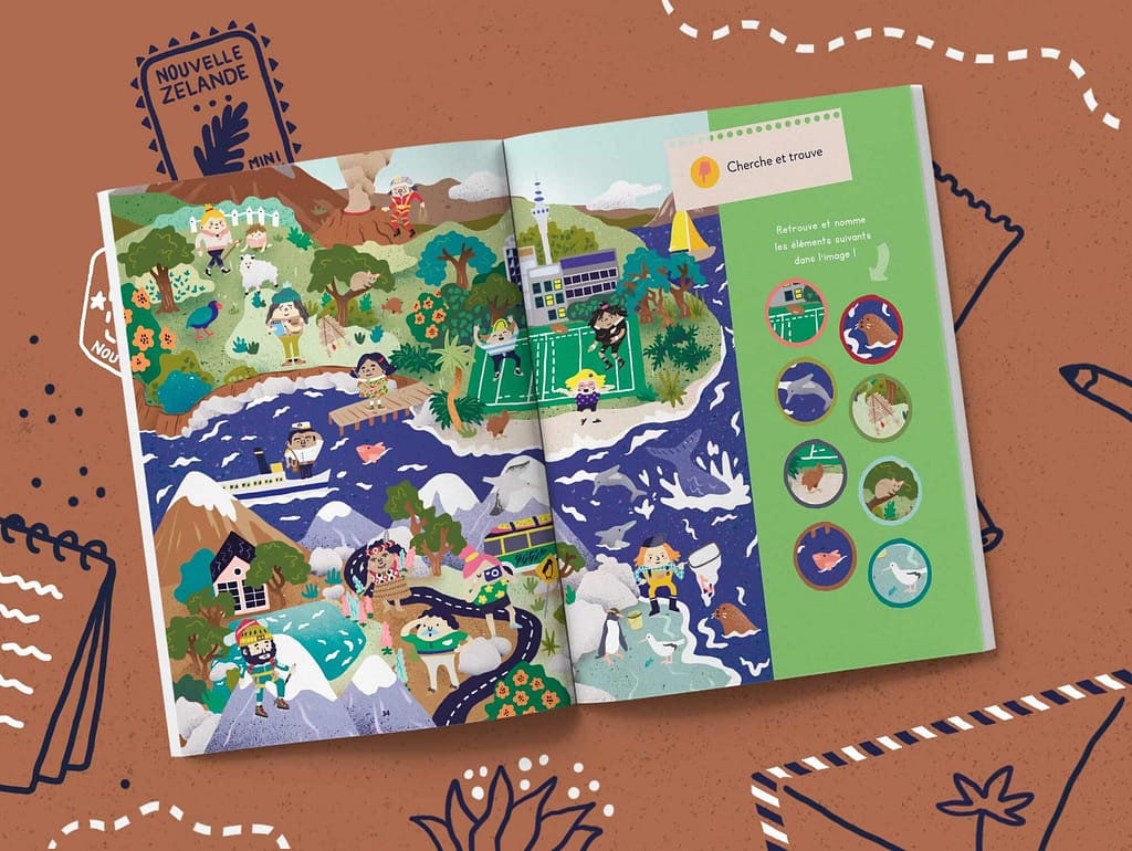 Le magazine enfants Nouvelle Zélande – Dès 4 ans - Les Mini Mondes