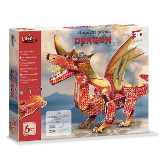 Maquette géante Dragon - Créa Lign'