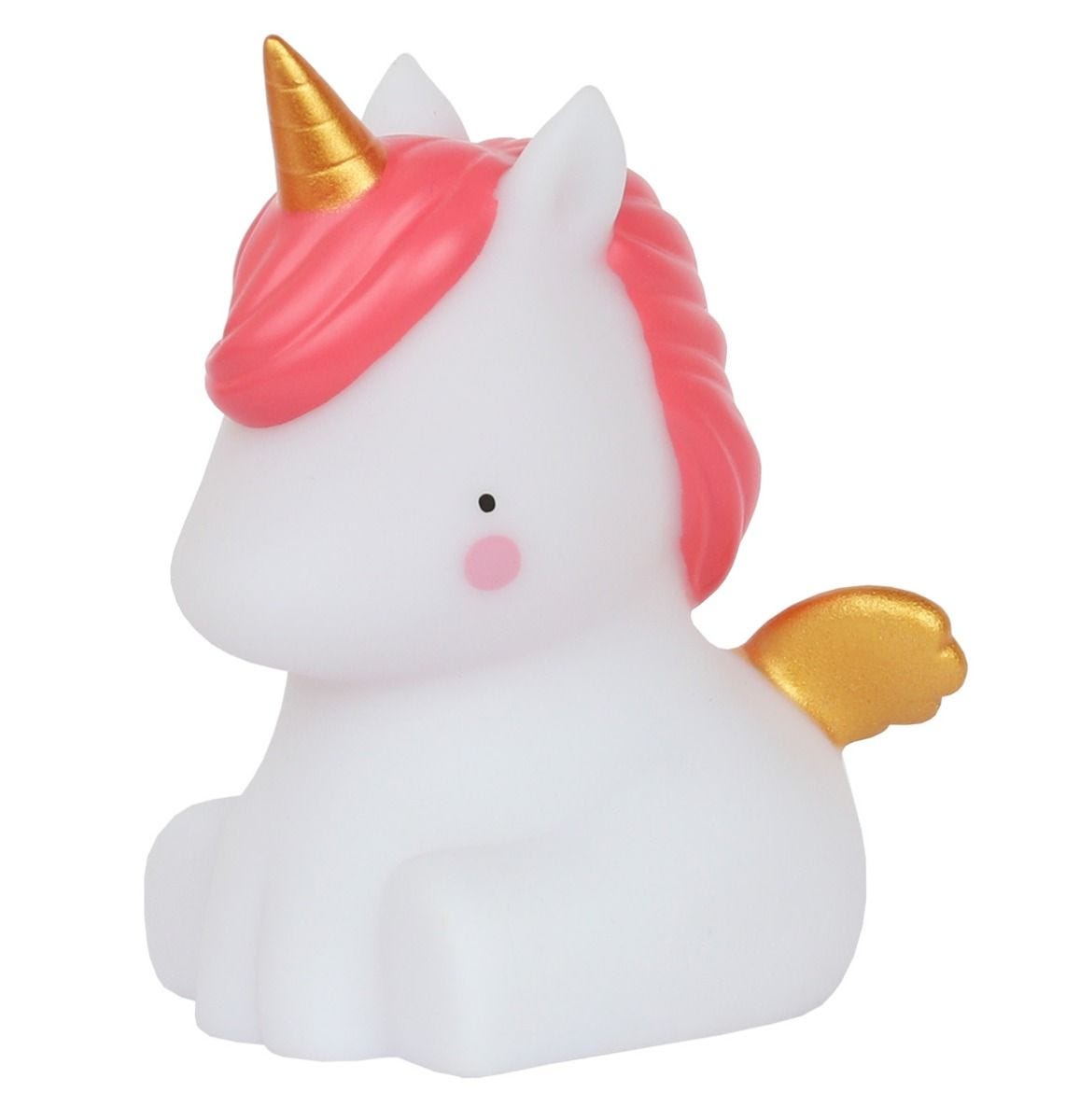 Petite veilleuse Licorne Or - A Little Lovely Company