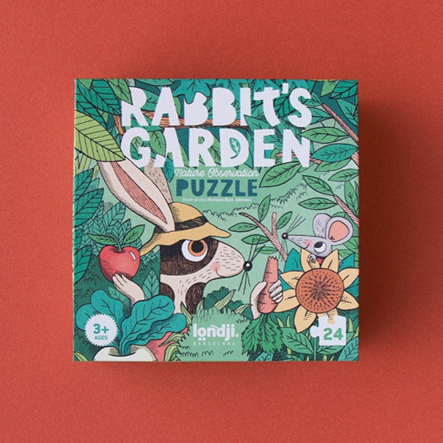 Puzzle Cherche et Trouve - Rabbit's Garden - Londji