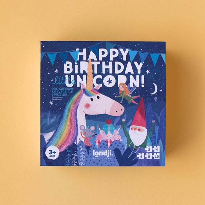 Puzzle Happy Birthday Unicorn - Londji
