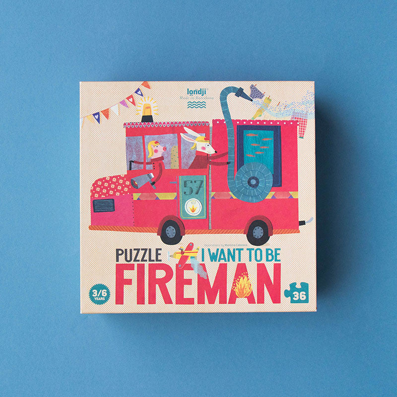 Puzzle I want to be... FIREFIGHTER - Londji
