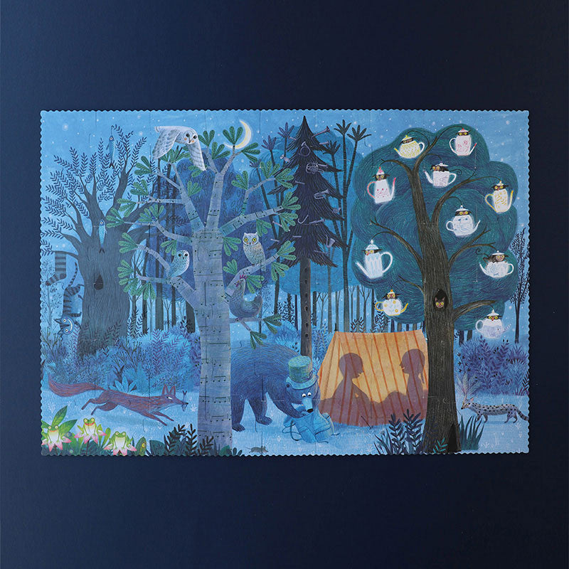 Puzzle Night and Day in the Forest - Londji