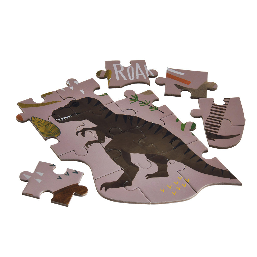 Puzzle 80 pièces Dino - Floss and Rock